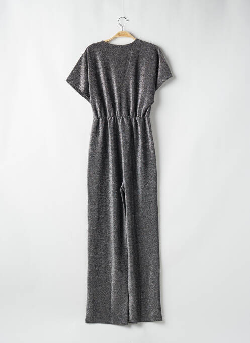 Combi-pantalon gris PIECES pour femme