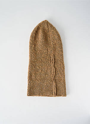 Bonnet stretch marron PIECES femme