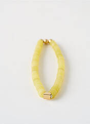 Bracelet jaune ZAG pour femme seconde vue