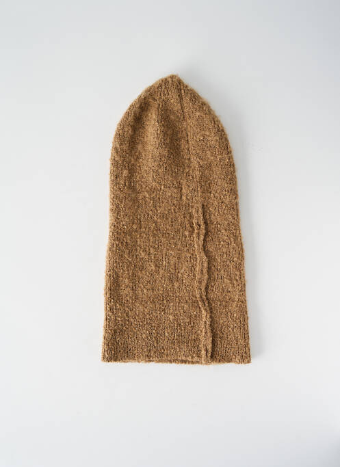 Bonnet marron PIECES pour femme