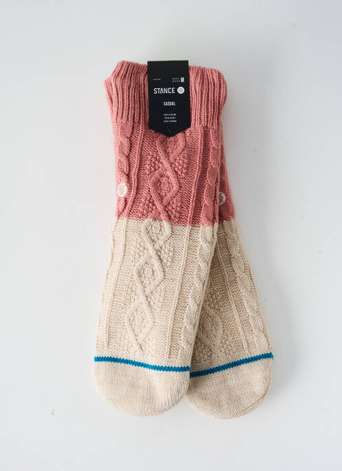 Chaussettes rose STANCE pour unisexe