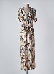Robe longue manches courtes manches courtes noir VERO MODA femme