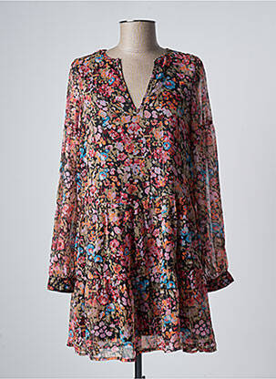 Robe courte manches longues manches longues noir VERO MODA femme