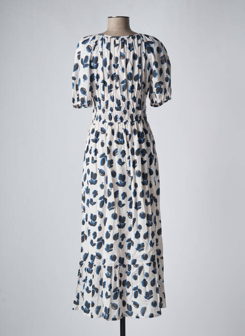 Robe longue bleu COMPAÑIA FANTASTICA pour femme