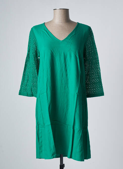 Robe mi-longue vert VERO MODA pour femme