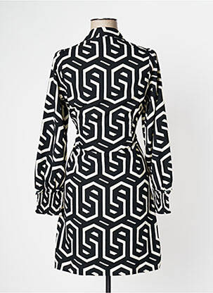 Robe courte manches longues manches longues noir VERO MODA femme