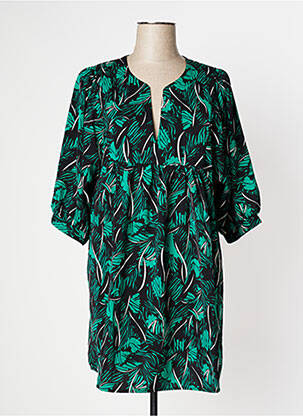 Robe courte vert Y'COO pour femme