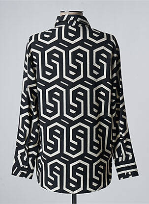 Chemisier poches poitrine manches longues noir VERO MODA femme