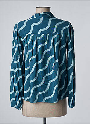 Blouse imprimé fantaisie manches longues vert COMPAÑIA FANTASTICA femme