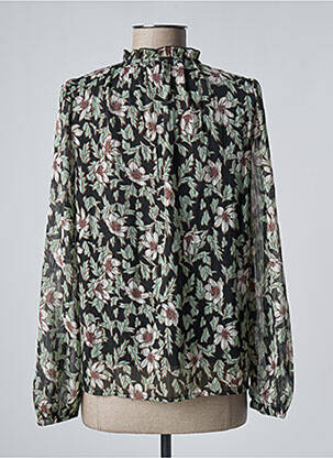 Blouse légère et transparente manches longues noir VERO MODA femme