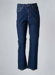 Jeans coupe droite taille haute taille haute bleu VERO MODA femme