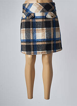 Jupe courte taille haute bleu VERO MODA femme