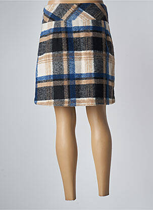 Jupe courte taille haute bleu VERO MODA femme