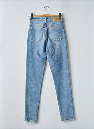 Jean coupe mom stretch taille haute bleu VERO MODA femme