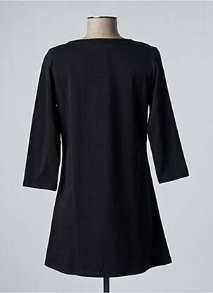 Robe courte manches 3/4 manches 3/4 noir SAVAGE CULTURE femme