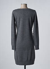 Robe courte gris EVA WEEK-END pour femme seconde vue