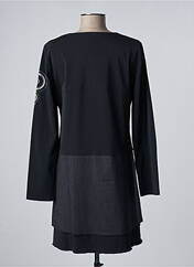 Robe courte noir EVALINKA pour femme seconde vue