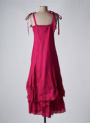 Robe longue rose EVALINKA pour femme seconde vue