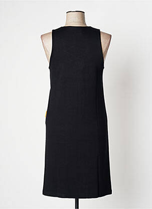 Robe mi-longue sans manche sans manche noir MAMATAYOE femme
