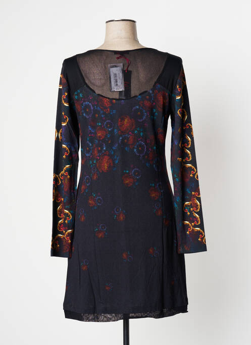 Robe courte noir AVENTURES DES TOILES pour femme