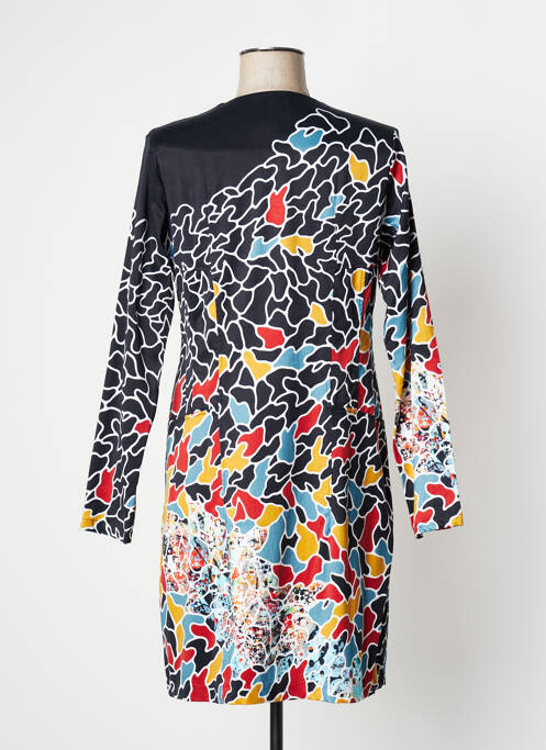 Robe mi-longue noir AVENTURES DES TOILES pour femme