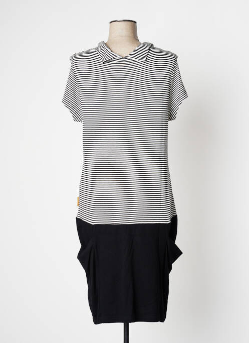 Robe mi-longue noir MAMATAYOE pour femme