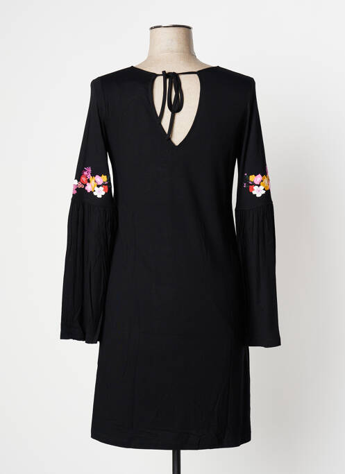 Robe mi-longue noir MAMATAYOE pour femme