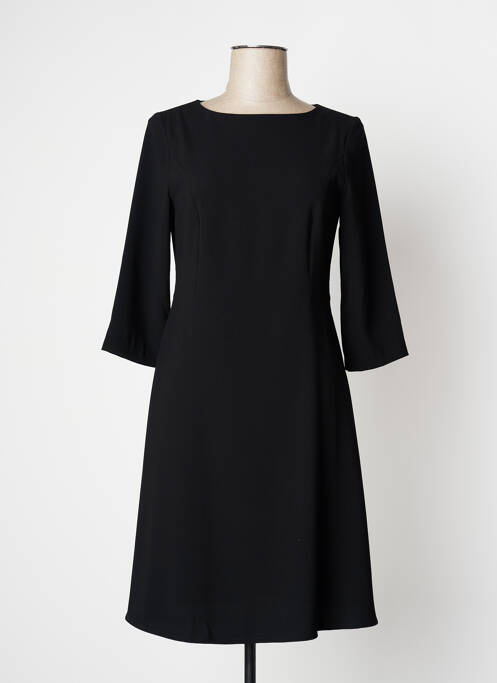 Robe mi-longue noir NINATI pour femme