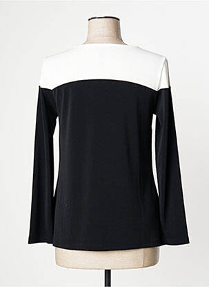 Top coupe cintrée manches longues jaune EVALINKA femme