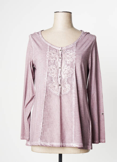 Blouse rose YERSE pour femme