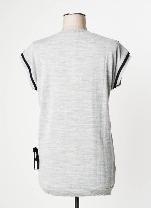 Top gris EVA WEEK-END pour femme