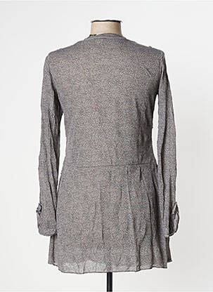 T-shirt manches longues manches longues gris O.K.S femme