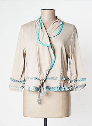 Veste casual gris O.K.S femme
