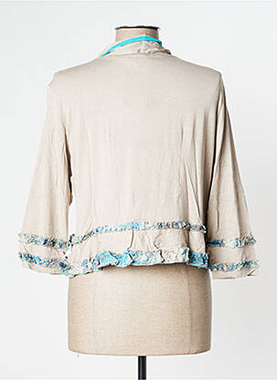 Veste casual gris O.K.S femme