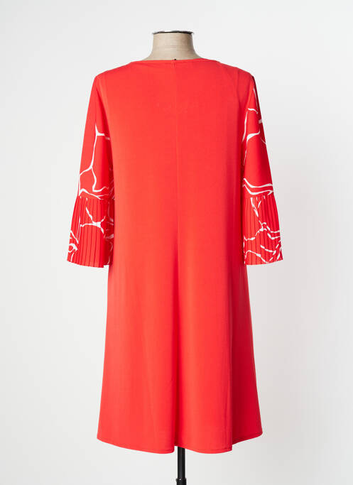 Robe mi-longue rouge EVALINKA pour femme