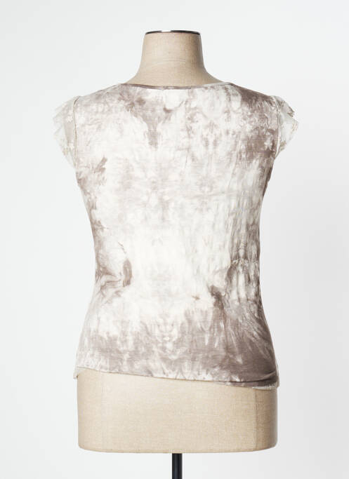 T-shirt marron O.K.S pour femme