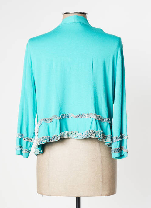 Veste casual bleu O.K.S pour femme