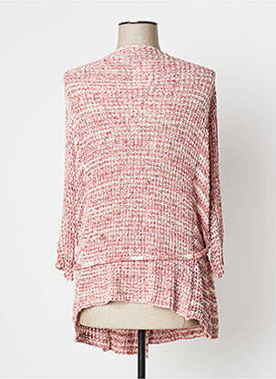 Gilet manches longues stretch rose YERSE femme