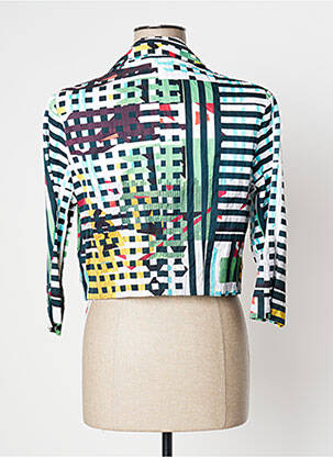 Veste chic fermeture boutonnée sur le devant vert AVENTURES DES TOILES femme
