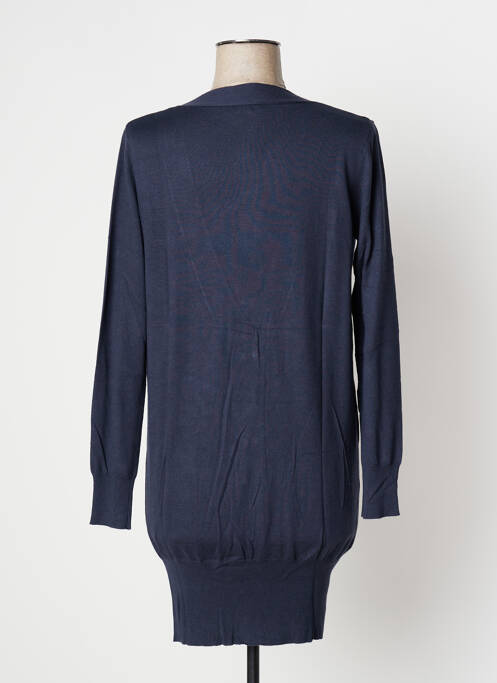 Gilet manches longues bleu YERSE pour femme