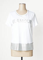 T-shirt blanc TUZZI pour femme seconde vue