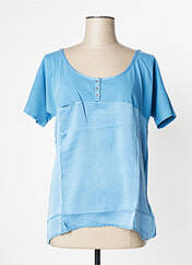 T-shirt bleu YERSE pour femme seconde vue