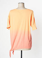 T-shirt orange YERSE pour femme seconde vue