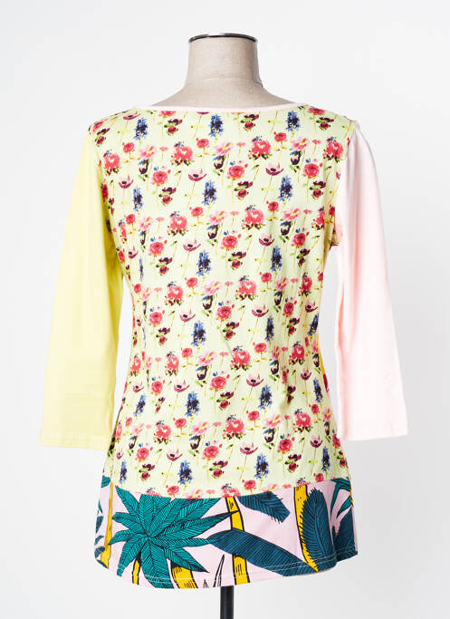 T-shirt jaune SAVAGE CULTURE pour femme