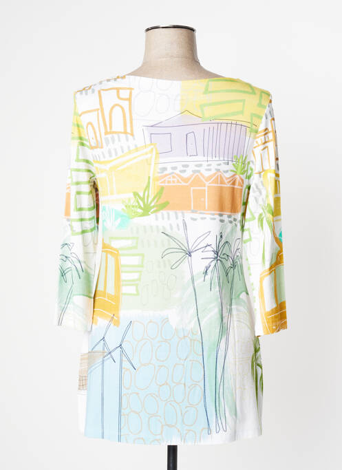 Tunique manches longues bleu DOLCEZZA pour femme