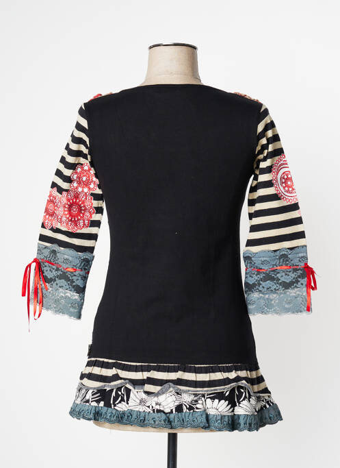 Tunique manches longues noir SAVAGE CULTURE pour femme