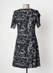 Robe mi-longue noir AVENTURES DES TOILES pour femme seconde vue