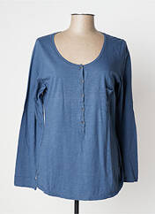 T-shirt bleu YERSE pour femme seconde vue