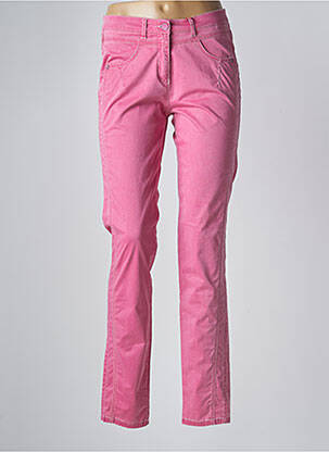 Pantalon slim stretch taille normale rose JOCAVI femme