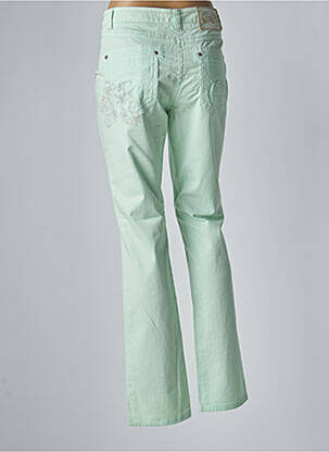 Pantalon slim stretch taille normale vert JOCAVI femme